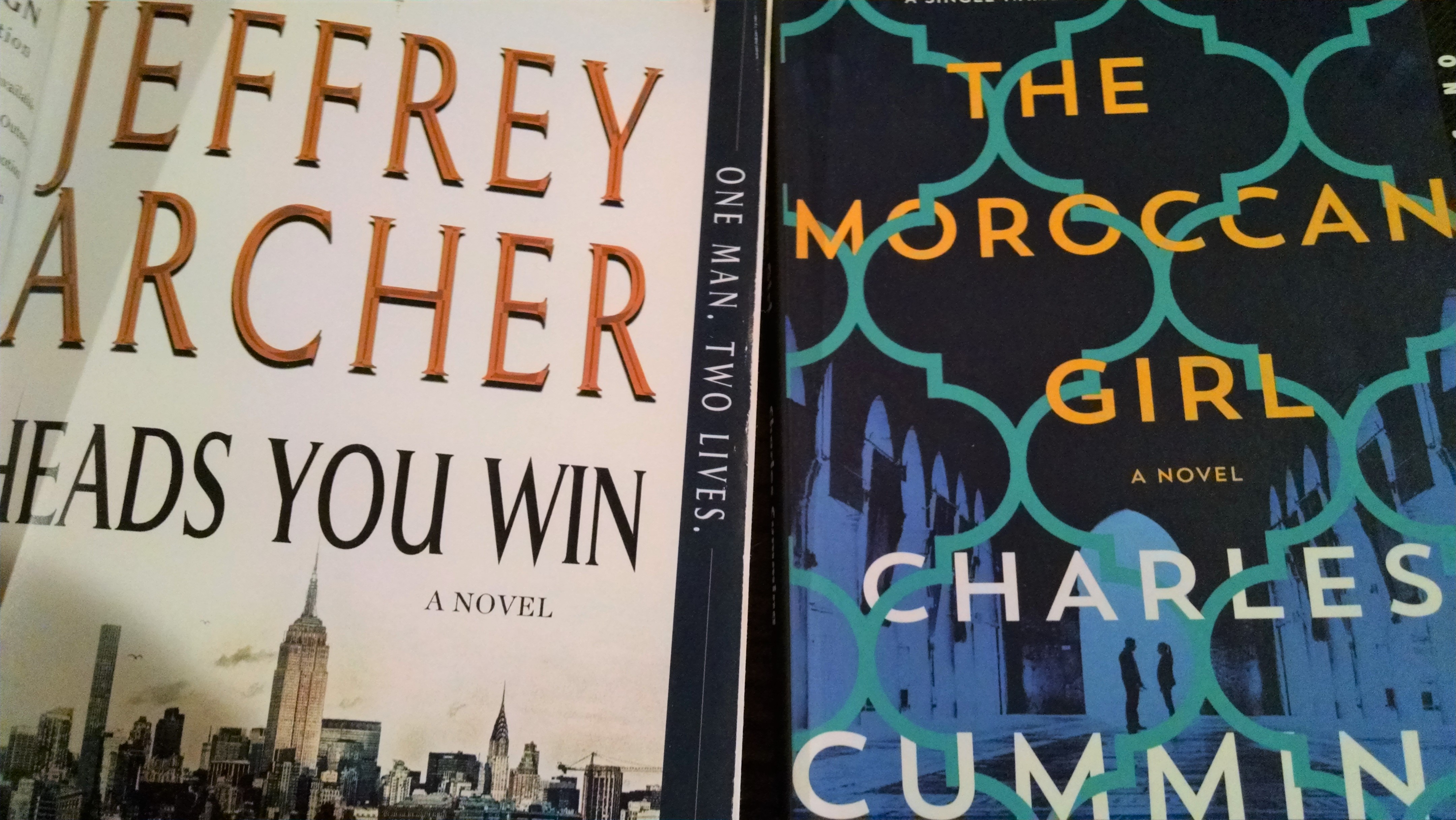International intrigue abounds in Heads You Win and The Moroccan Girl