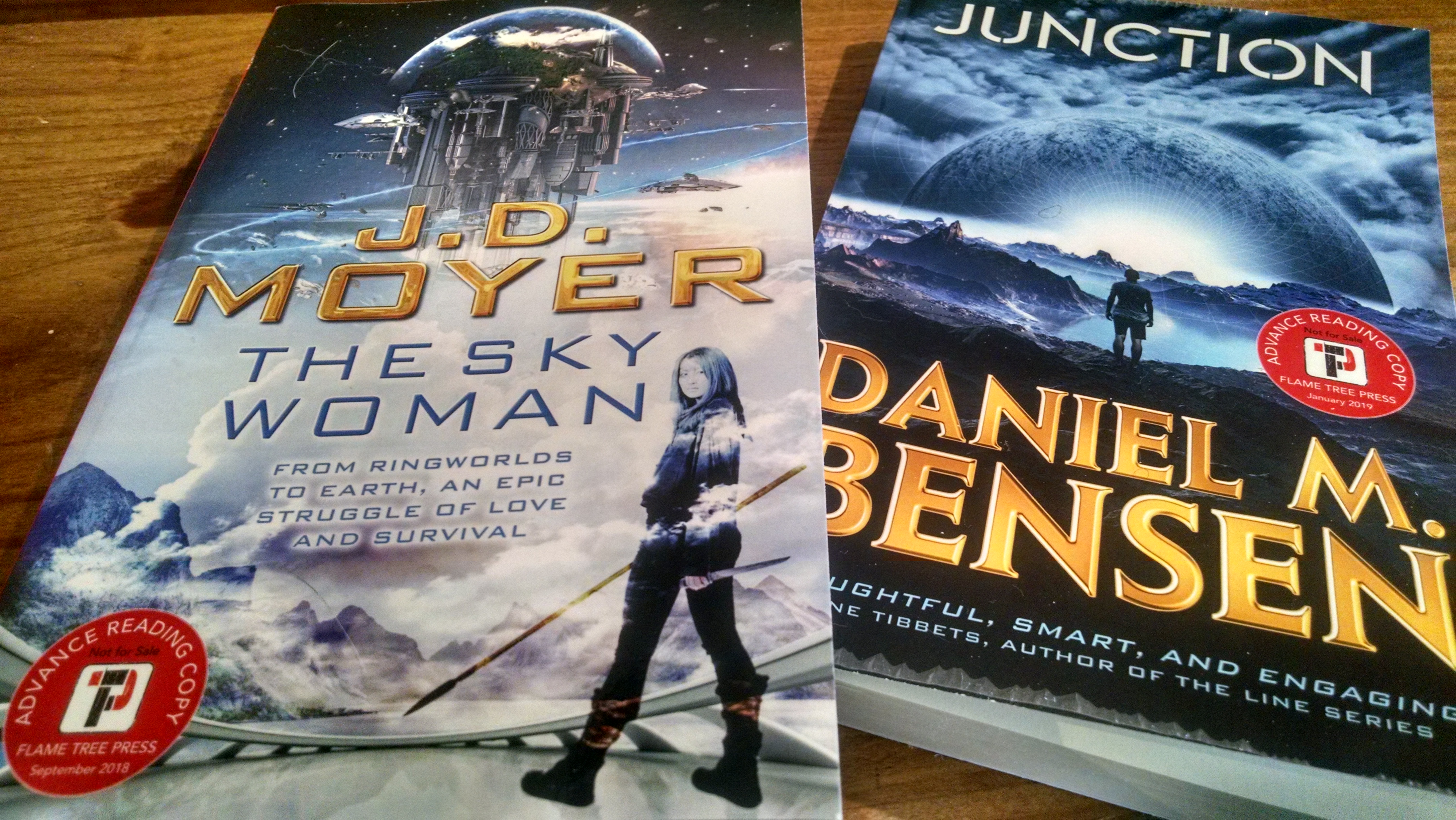 Junction, The Sky Woman shirk alien war stories for old-school sci-fi fun